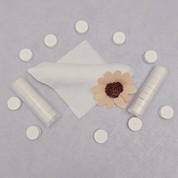 Lingettes nettoyantes pour le visage OEM jetables en non-tissé