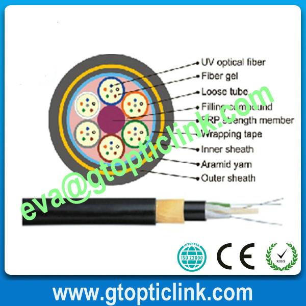 ADSS-AT-24B1-300 All Dielectric Self-Supporting Fiber Aerial Optical cable