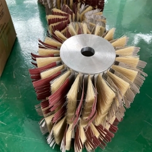 Customized Tampico Fiber Roller Brush Sanding Paper Drums Brush