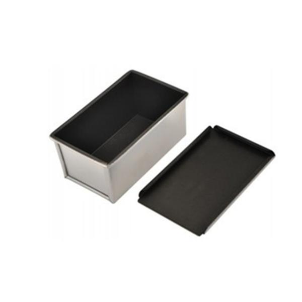 RK Bakeware China Foodservice NSF Sandwich Bread Pan Pullman Алюминиевые кастрюли для хлеба, квадратные кастрюли для тоста с крышкой