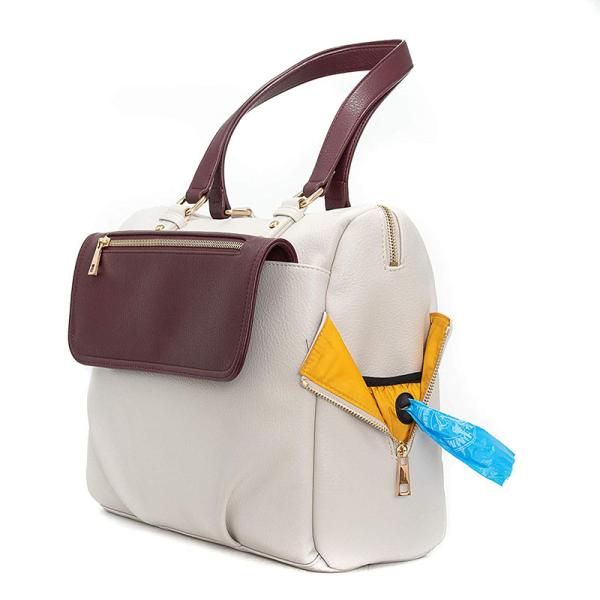 New style luxury leather diaper bag for women