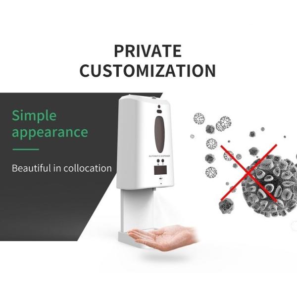Alcohol Sanitizer Automatic Spray Dispenser Touchless Floor Stand