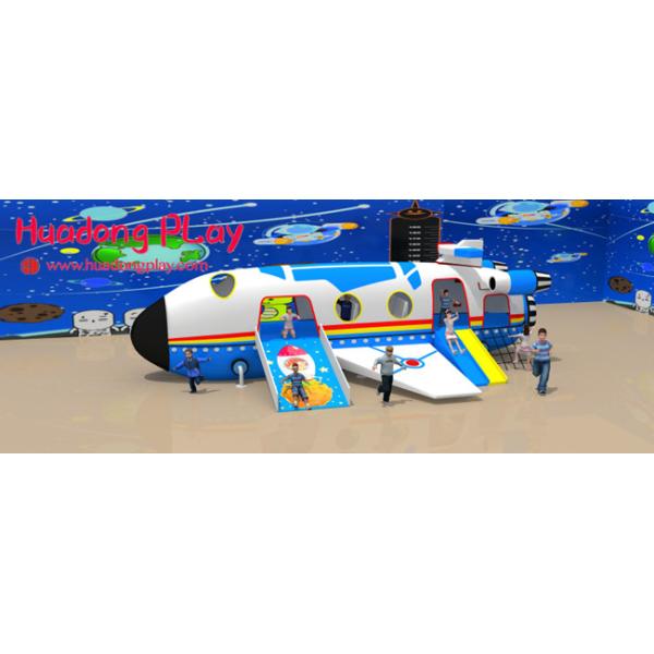 Nursery Commercial Children ' S Indoor Play Equipment For Toddlers To Play Spacecraft Type
