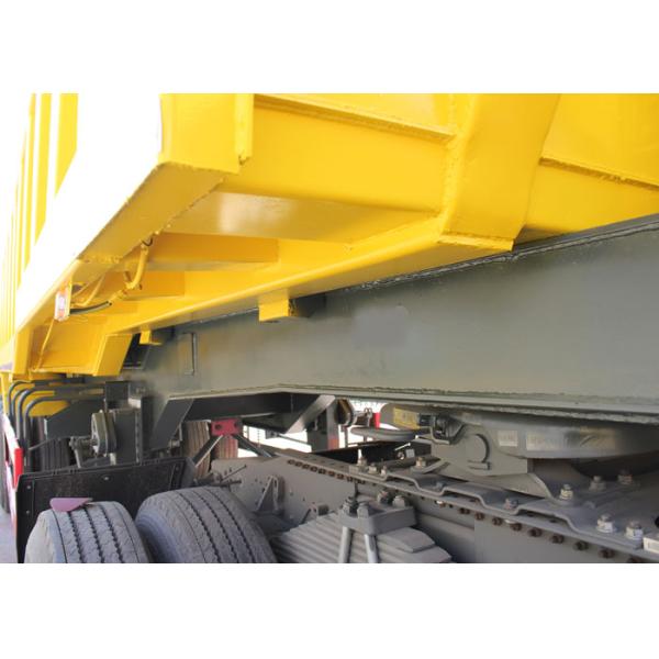 Высокой эффективности 3X16 ТОНН тележка сброса трейлера Tipper Semi для горнодобывающей промышленности