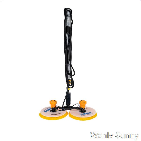 Manul Extension Pole Telescopic Solar Panels Window Cleaning Brush with 3-8 Section Number
