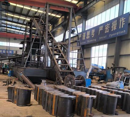 Multi Bucket Ladder Dredger For Gold And Diamond Panning Machine