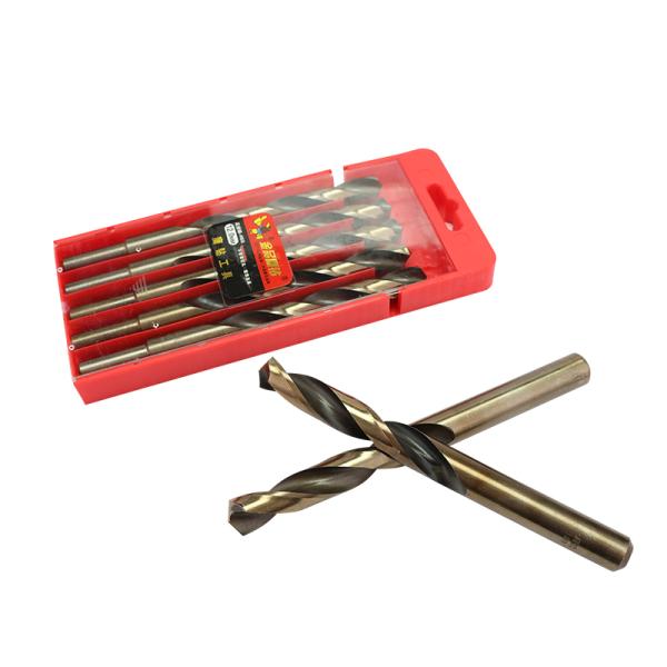 Cutting Metal  Cobalt Metric Drill Bit Set Straight Handled Metal Blade