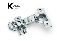 Self closing Clip-on Hydraulic Hinge  Half Over Lay  Cold-rolled steel  Nickel plated