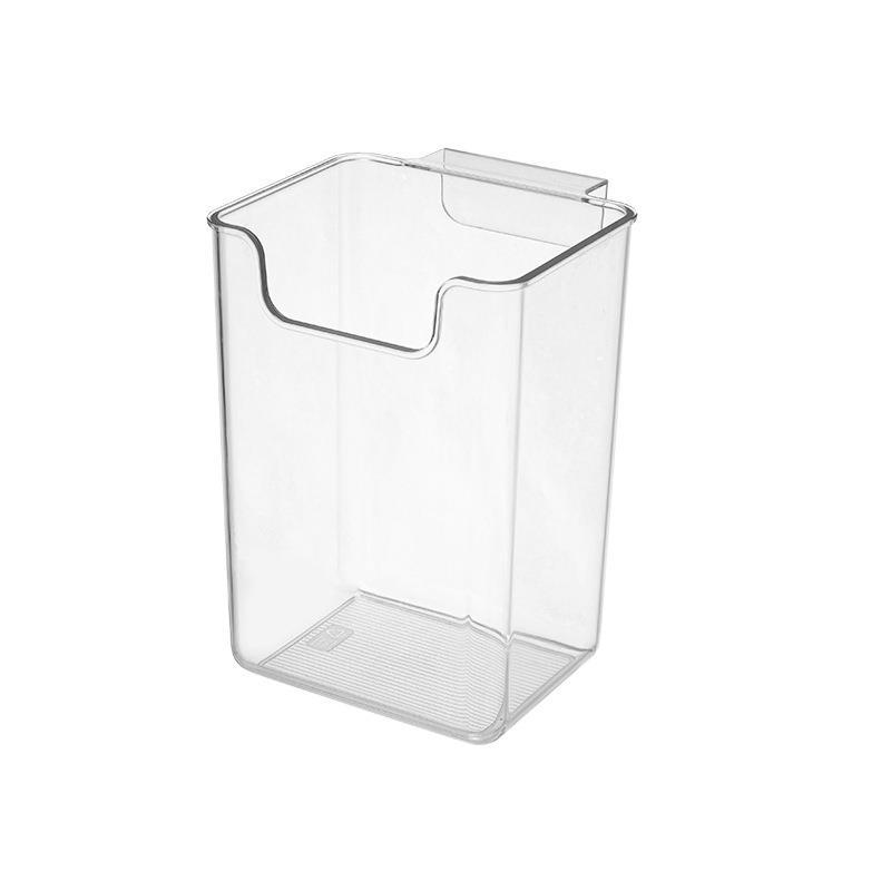 Transparent Plastic Hook Type Fridge Organizer Storage Box Refrigerator Storage Containers for Kitchen Use