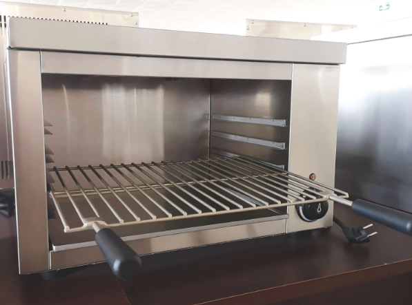 Four à salamandre électrique de comptoir de cuisine commerciale 2,2 kW en acier inoxydable