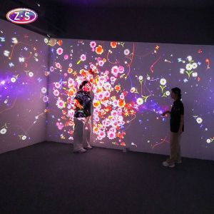 Holographic Immersive Interactive Projection Digital Entertainment For Retail Malls 