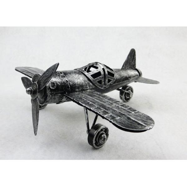Fighter Model Metal Decorations Art Crafts Iron Material For Office Desk Decor