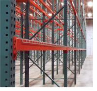 Corrosion Protection Teardrop Racking for Adjustable Upright shelf Warehouse Storage