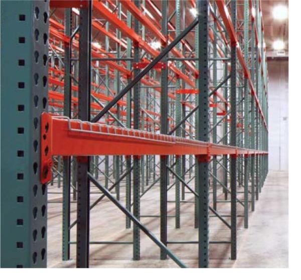 Corrosion Protection Teardrop Racking for Adjustable Upright shelf Warehouse Storage