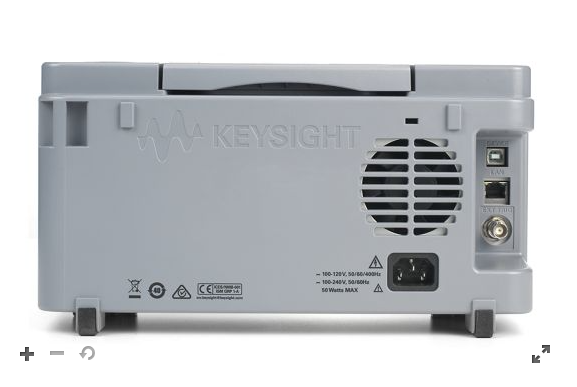 Keysight Agilent DSOX1204G High-Definition Oscilloscope with 4 Analog Channels 70/100/200 MHz Bandwidth and 2 GSa/s Sample Rate