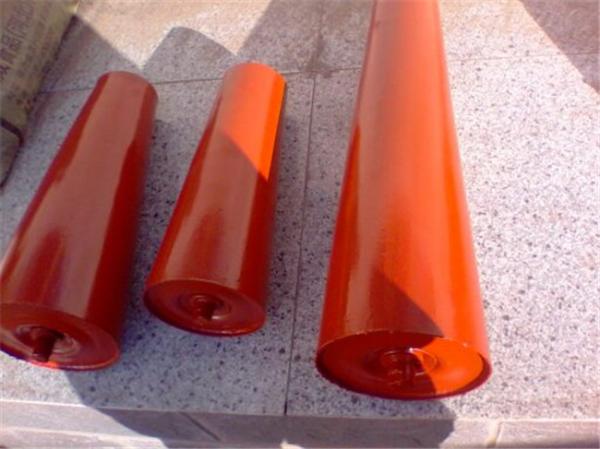 High Polymer 200mm Conveyor Head Roller For Building Materials