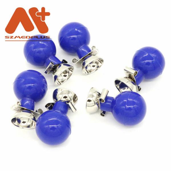 Elétrodos adultos de Ecg do copo da sução do elétrodo do ECG H043 para a tomada do ruído 3,0 e a banana 4,0