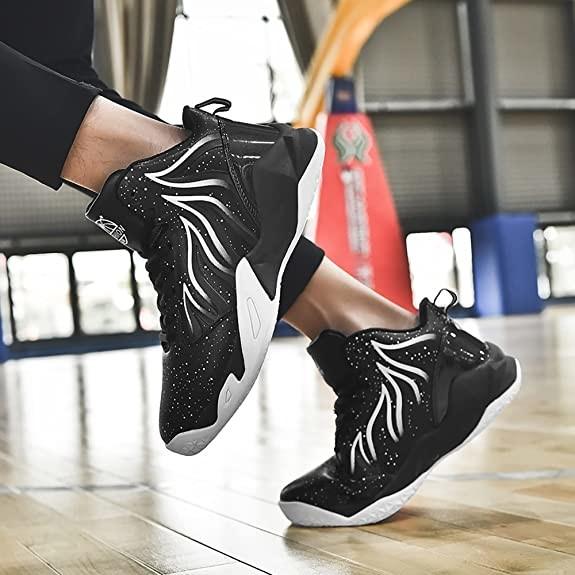 Cjsporx FlyKnit Loft Upper Non Slip Outdoor Basketball Shoes Shock Resistant