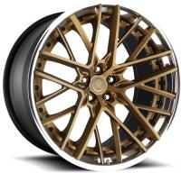 L'alliage d'aluminium d'A6061 T6 3 morceaux a forgé l'ajustement noir hyper de jantes pour Audi RS6 18 19 20 et 21 incehs