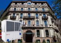 Hotel Apartment 72KW Air To Water Heat Pump Heating & Cooling WIFI Control Heat Pump Water Heater RoHS