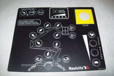 Haulotte Decal Control Box A-00713-D BOOM Lift Customized Requires