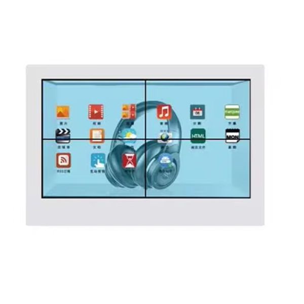 55-inch Interactive Transparent LCD Showcase For Jewelry Watches Cosmetics And Premium Retail.