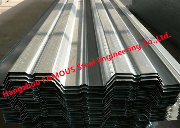 A plataforma de assoalho composta de carregamento de grande resistência galvanizou o metal para a construção da construção de aço