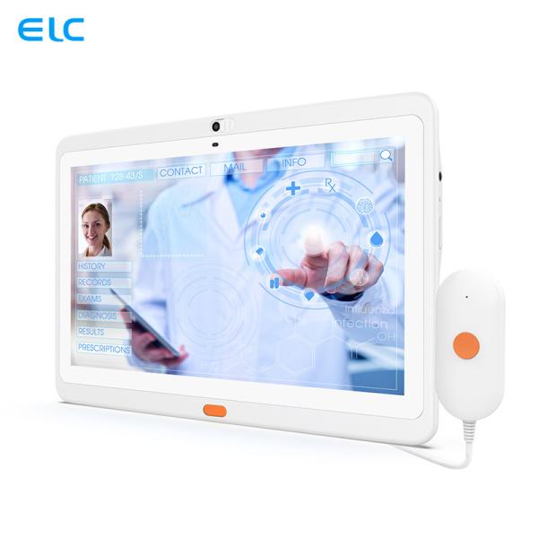 1920x1080 250cdm2 Medical Android Tablet Wall Mount Patient Call SOS Button