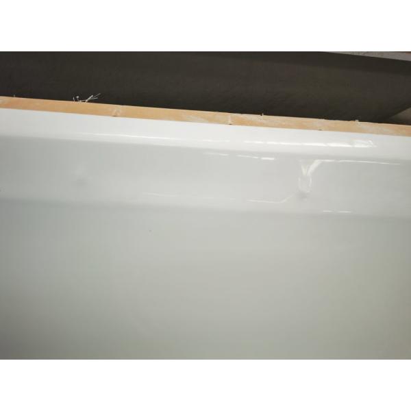 Rectangle Acrylic Bathtub with Handles and Color Africa Simple Drop Built-in Structure