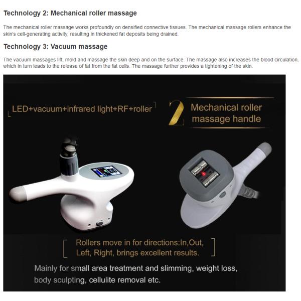 Popular Velasmooth V9 Slimming System Fat Loss Body Shaping RF Vacuum Roller Cavitation Cellulite Removal Beauty Machine