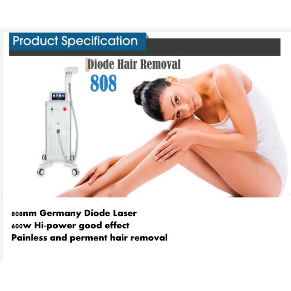 150J 808nm Painless Laser Hair Removal Machine 12mmX12mm Spot