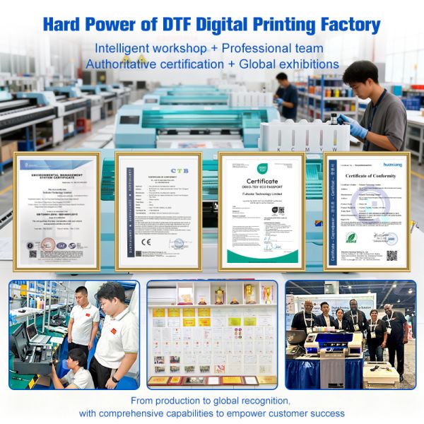 FCOLOR DTF Printer 14 35CM Transfer T Shirt Printer with XP600 Head High-profit Models for Dealers