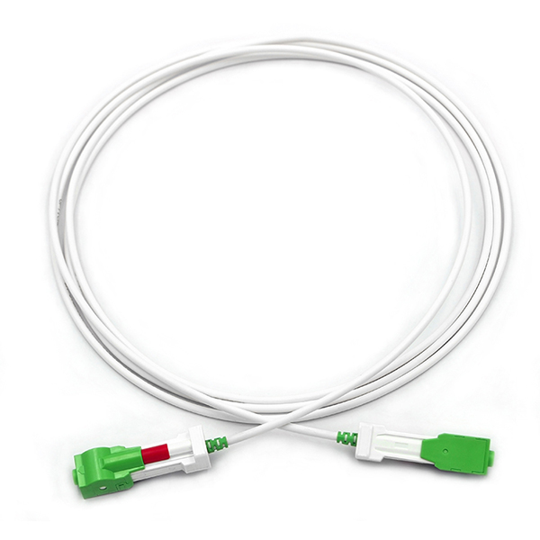 Автоматический затвора SC APC Fiber Patch Cable Simplex Single Mode OS2 LSZH 3,0 мм Белый