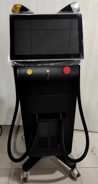 depilação grande do laser da tela 1800W Yag da platina do gelo do soprano da máquina da remoção do cabelo do diodo 808nm