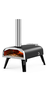 Camping Firewood Stove, Cast Iron Outdoor Wood Burning Stove Portable Detachable Camp Stoves, Accessories Outdoor
