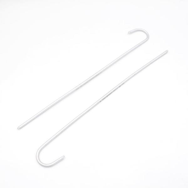 Disposable Medical equipment Endotracheal Tube Stylet Aluminum PVC Intubation Stylet guide wire