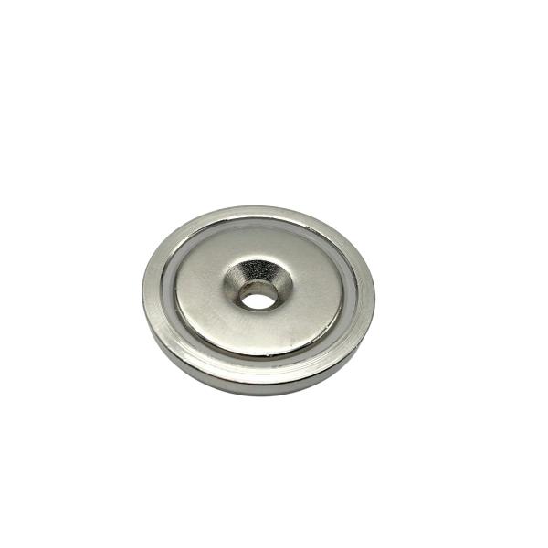OEM ODM N52 Neodymium Disc Countersunk Hole Magnets Nickel Coating