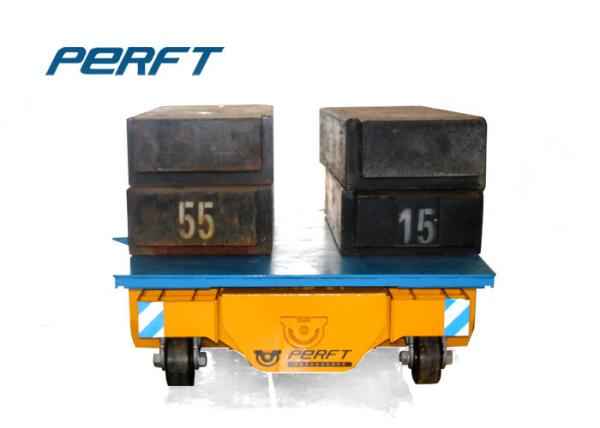 Carro material de manipulação Trackless de transferência do vagão, reboque resistente da planta