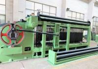 Malla doble de la torsión de la anchura de la máquina 22kw 4300m m de la fabricación de cajas de Gabion del alambre de Galfan