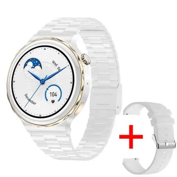 Health Monitoring IP68 Men's Waterproof Smart Watch Voice Assistant IPS Display Screen