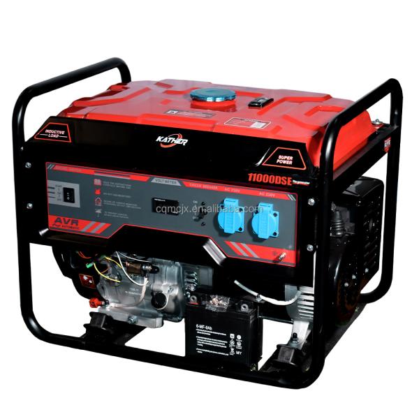 8.5kw Gasoline Generator for Home Outdoor 230/400V Single/Three Phase Dual Voltage Compact
