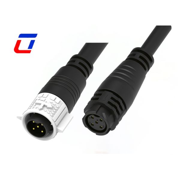 20A M19 5 Pin Waterproof Connector PA66 Power Pin Electrical Connectors