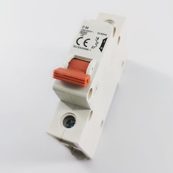 Mcb Bkn C Type 50 Amp Mini Breaker , 1p 2p 3p 4p Electrical Circuit Breaker Switch