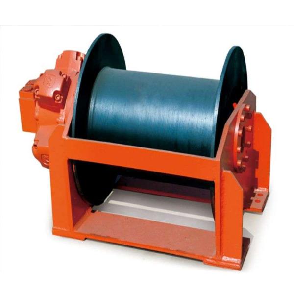 Single Or Double Drum 10ton Marine Hydraulic Winch For Boat Ship Fishing
