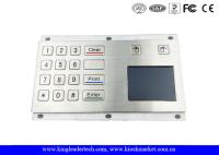 Touchpad numérico do teclado do metal industrial para Envirement áspero