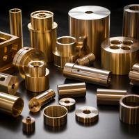 Partes de usinagem CNC de latão personalizadas, viragem, fresagem, brochagem, processamento