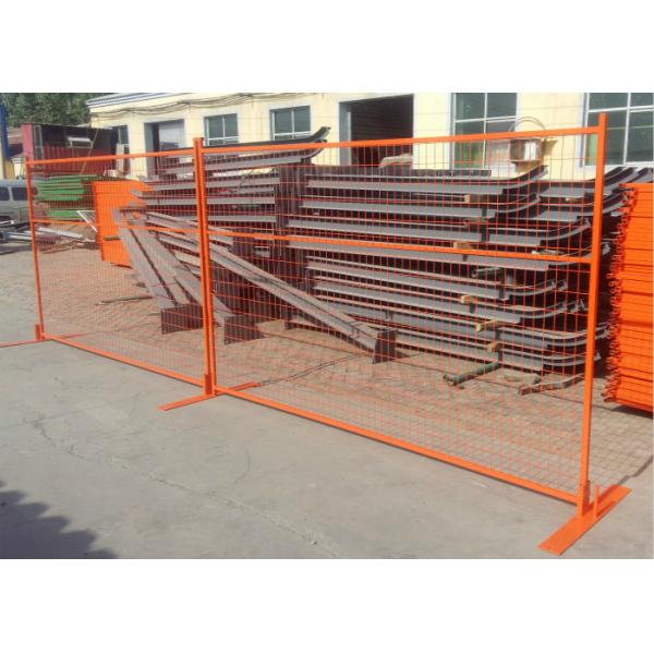 3.5mm Wire Dia Canada Temporary Fence 6X9.5 Powder Coating Temp Construction Fence