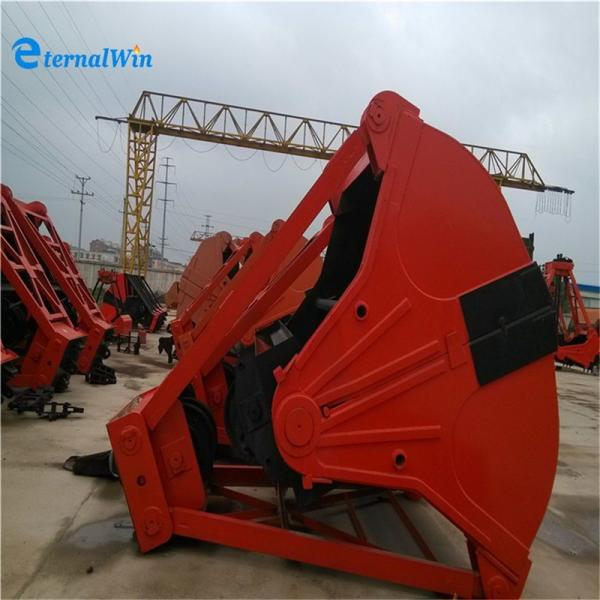 Электрические гидравлические порты самосхвата крана регулируют тяжелый хватальщик раковины груза