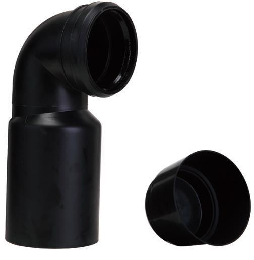 HDPE Toilet Drain Pipe 108mm Inside Diameter With NBR Epdm Rubber Ring