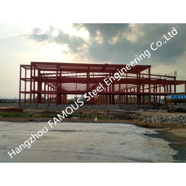 Modern Multifunctional Easy To Expand  Industrial Steel Buildings Turnkey Project For Commercial Use